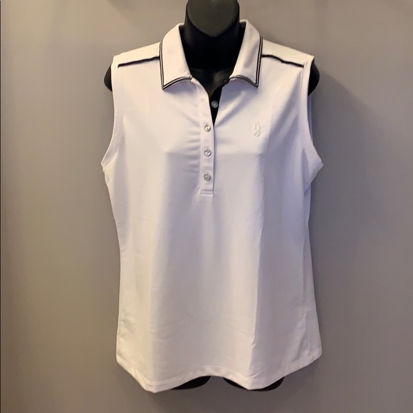 Izod Ladies Golf Sleeveless Performance 